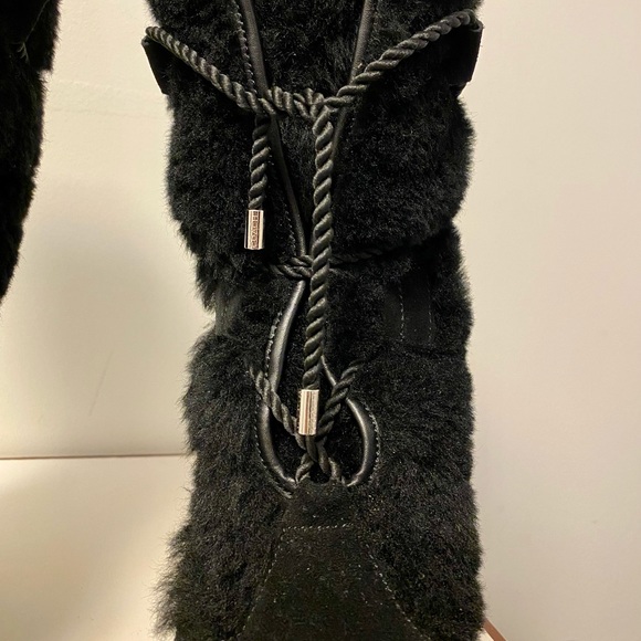 COACH Suede & Shearling Boot - Mandy - Picture 4 of 10